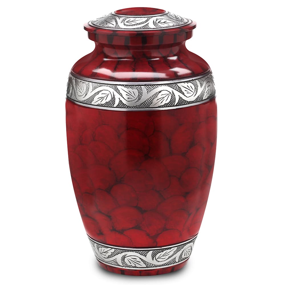Red Newport Urn
