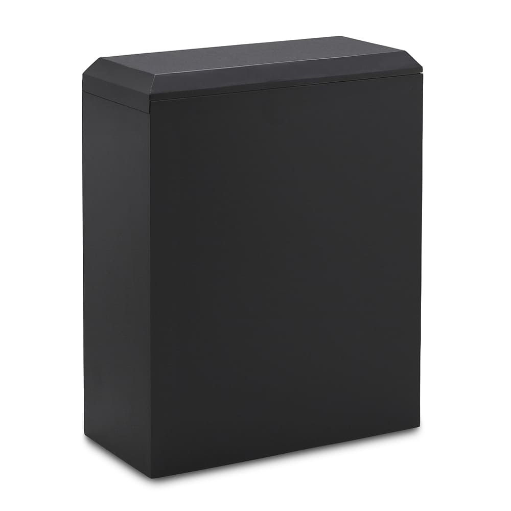 Slate Gray Fiberboard Urn